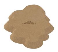 CREATCABIN Cloud Pottery Molds Ceramics Forming Molds Wooden Pottery Forms Clay Pottery Molding Tools MDF Ceramics Dish Plate Slump Mold Press Mold for DIY Craft Handbuilding Plates 8.7 x 5.9 Inch
