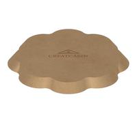 CREATCABIN Flower Pottery Molds for Clay Ceramic Plate Forming Molds Wooden Pottery Tools Tray Molds Press Pottery Tools Clay Drying Board Ceramic Slump Molds for Making Handbuilding Plates 6x6Inch