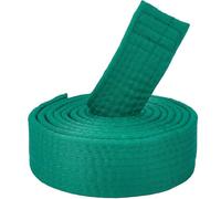 CREATCABIN Green Jiu Jitsu Belt Polyester Martial Arts Belt Judo Jiu-Jitsu TKD Aikido Uniform Rank Belt Long Soft Universal Fit Belts Taekwondo for Men Women Sports Training Equipment 7.22ft