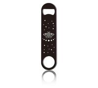 CREATCABIN Moth Flat Bottle Opener Speed Metal Opener Moon Phase Star Heavy Duty Bottle Opener Stainless Steel Key for Beer Bartender Pub Bar Drinks Kitchen Seniors Man Women Gifts Black 1.6x7Inch