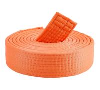 CREATCABIN Orange Jiu Jitsu Belts Polyester Martial Arts Belt Judo Karate TKD Aikido Uniform Ranking Belt Long Soft Universal Adults Belts Taekwondo for Men Women Sports Training Equipment 9.18ft