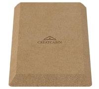CREATCABIN Rectangle Ceramics Plate Forming Molds Wooden Pottery Molds Clay Pottery Molding Tools Ceramics Dish Plate Slump Mold MDF Pottery Forms for Handbuilding Plates DIY Craft Supplies 10.6x5.9in