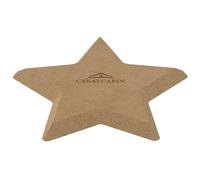 CREATCABIN Star Ceramics Plate Forming Molds Wooden Pottery Molds Clay Pottery Molding Tools Ceramics Dish Plate Slump Mold MDF Pottery Forms Flat for Handbuilding Plates DIY Craft Supplies 7.9 Inch