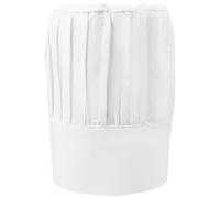 CREATCABIN Tall Chef Hat Adult Adjustable Elastic Baker Kitchen Catering Wear Cooking Hat Custom Polycotton Chef Cap Breathable Mesh Top for Men Women Grill BBQ Chefs Dad Gift Father's Day White