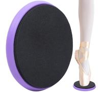 CREATCABIN Turning Disc for Dancers Ballet Pirouette Disc Ballet Turning Board Spinner Disk Training Equipment Dancing Balance Skating Portable for Dancers Ice Skaters Gymnasts Cheerleaders Purple
