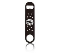 CREATCABIN USA Flag Lip Flat Bottle Opener Speed Metal Opener Independence Day Heavy Duty Bottle Opener Stainless Steel Key for Beer Bartender Pub Bar Drinks Kitchen Seniors Man Women Gifts 1.6x7Inch