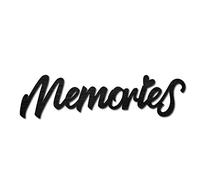 CREATCABIN Wood Cutout Memories Sign Heart Laser Cut Wooden Wall Decor Sculpture Hanging Decor Wall Art Decoration for Home Gallery Office Front Door Black 11.9" x 3.4"