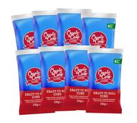 Create A Cake 1.6kg Blue Fondant Icing, Ready to Roll Sugar Paste | 8 x 200g Packs, Palm Oil Free, Easy To Knead & Roll, Ideal For Cakes, Cupcakes & Cookies