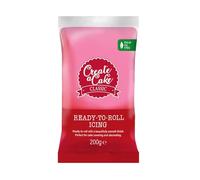 Create A Cake Ready To Roll Icing | Pink Fondant Icing | Palm Free Sugar Paste For Cake Decorating, Cupcakes, Cookies, Cakes - 200g