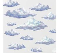 Create-A-Mural Sky Cloud Wall Decals ~ Beautiful Cloud Wall Stickers Room Decor Appliques'