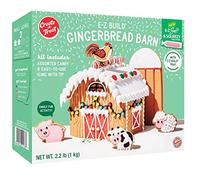 Create-A-Treat Gingerbread Barn Kit, E-Z Build, 2.2 lbs.