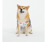 Create a Unique Custom Pet Cotton Vest! Full-Color Print, 100% Cotton, Soft & Breathable for Sensitive Pets - Great for Walks, Vacations, & Special Occasions (Example 4)