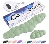Create-ables Qloud Cloud Wrist Rest Keyboard, Cloud Palm Rest Keyboard Rest, Cloud Wrist Pad for Keyboard Wrist Rest for Computer Keyboard Wrist Support for Keyboard, Cloud Arm Rest Keyboard Wrist Pad