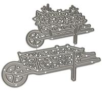 Create and Craft Metal Tattered Lace Die-Wheelbarrow