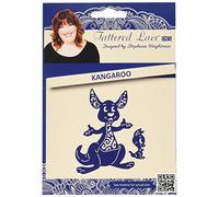 Create and Craft Tattered Lace Metal Die Kangaroo, Acrylic, Multicolour, 11.93x17.27x0.25 cm