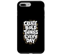 Create Bold Things Every Day Motivational Typography Design Case for iPhone 7 Plus/8 Plus