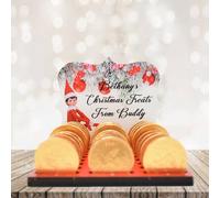 Create Cherished Holiday Memories with Our Personalised Christmas Chocolate Coin Advent Calendar - A Festive Keepsake with Custom Name, Chocolate Slots, and 9 Designs (Elf Theme)