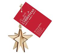 Create Christmas 3D Decoration, Star, Decorations For Hanging, Art & Craft, Adults, Kids, Crafts Accessories, Embellish Pen, Paint