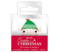 Create Christmas Christmas Icon Stickers, Multi-Colour, One Size
