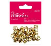 Create Christmas Docrafts Jingle Bells - Gold Assorted Sizes (30pcs)