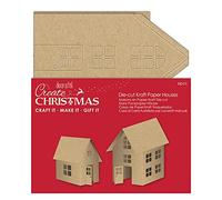 Create Christmas Kraft Paper House, Brown