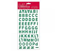 Create Christmas Stickers, Green, One Size