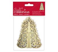Create Christmas Wooden Tree Decoration, One Size