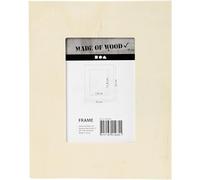 Create Crafts 100263 Creativ 1-Piece 20 x 16 cm 11 x 7.5 cm Plywood Picture Frame Picture Size