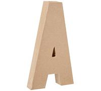 Create Crafts 100263 Creativ 20.5 cm 1-Piece Papier Mache Letter A