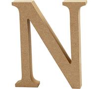 Create Crafts 56323 Wooden Letter, N, One Size