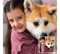 Create Custom Diamond Art - 5D Personalized Painting from Your Photo, DIY Kit for Adults, Ideal for Home Decor & Gift Giving(15.8x23.6inch/40x60cm)