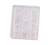 Create Elegant Nails Patterns With Practical Silicone Mold Reusable Decoration For Enthusiasts Professional Nail