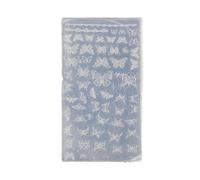 Create Fashion Nails Charm with Silicone Nails Art Mold Rose and Butterfly Designs Templates for Artistics Daily Use Embossed Nail Pattern