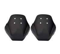 Create idea 1 Pair Anti-friction Roller Skate Toe Cap Guards Protectors PU Leather Cap Cover with 4 Holes for Replacement Accessories Black For Quad Roller Skate