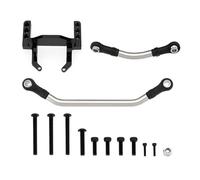 Create idea 1 Set Aluminum Lay Down Servo Mount with Steering Links RC Car Accessory Compatible with TR-X4M Standard Length Shaft 1/18 Crawler