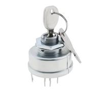 Create idea 1 Set of 6-Pin Ignition Starter Switch for Lawnmower with 2 Keys Compatible with Briggs & Stratton Compatible with Hayter Heritage OE 92377 092377MA MU092377 MU092377MA