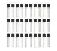 Create idea 100 Pcs Transistor Sortiment Set TO-92 NPN BC550C PNP BC560C for Audio Amplifiers Signal Processing Electronic Circuit Designs