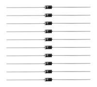 Create idea 100pcs 1N4004 Diode Schottky Rectifier Diode 1A 400V DO-41Electronic Silicon Diode Suitable for Solderless Plug-in Breadboard