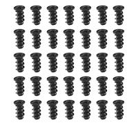 Create idea 100Pcs Computer Case Cooling Fan Installation Screw Replacement PC Case Fan Screws Compatible with 70mm 80mm 90mm 92mm 120mm 140mm Computer Case Fan Black