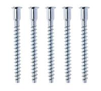 Create idea 100PCS M7x70mm Hex Socket Countersunk Head Self Tapping Connecting Screws Allen Flat Head Furniture Confirmat Screws Carbon Steel Zinc Plated