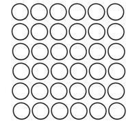 Create idea 100PCS Nitrile Rubber O-Rings 21x18x1.5mm Sealing Ring Suitable for Filters Water Pipes and Pumps