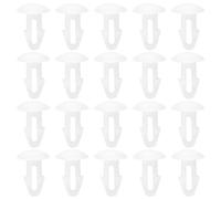 Create idea 100PCS Strapping Rivets 15/64 Inch Hole Patio Strapping Fasteners for Patio Furniture Repair Webbing Lawn Chair Lounge 0.66 x 0.48 Inches White
