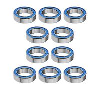 Create idea 10PCS 6700RS Deep Groove Ball Bearings Double Rubber Seal Bearings Carbon Steel Compatible with Stampede 4x4 RC Models Off-Road Racing 10x15x4mm
