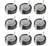 Create idea 10Pcs Cap-Elko Button Farad Capacitor 0.33F 5.5V KR-5R5H334-R for Electrical Industry 11.5x2mm