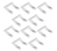 Create idea 10PCS Car Brake Hose Clips Brake Line Retainer Manganese Steel Replacement U-Shaped Brake Hose Bracket Brake Hose Retaining Clamp 25.5x24mm