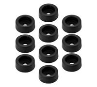 Create idea 10PCS Recliner Feet 31x29.4x11.9mm PE Glide Foot Legs Furniture Feet Pad for Dressing Tables Cabinets Chairs Sofas Black