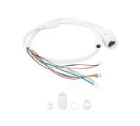 Create idea 11Pin POE IP Network Cable PCB Module POE Adapter Cable, RJ45 Female/DC Male Waterproof Cable Suitable for IP Camera, CCTV, Network