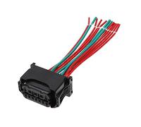 Create idea 12 Pin Car Headlight Halogen Lamp Connector Wiring Harness for E60 G30 E63 F20 F30 E87 E90 E92 6925638 61132359991 15cm Length Automotive Parts