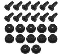 Create idea 12PCS 3.5 Inches Hard Drive Screw with Rubber Washer Kit Hard Drive Shock Absorbing Screw Shock Absorption Screw for 3.5 Inches HDD SSD Computer Cases