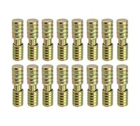 Create idea 16 Pairs Model Railway Train Rail Baseboard Alignment Dowels Dowel Pins Carbon Steel Alignment Pins Suitable for Ø 8 mm Hole